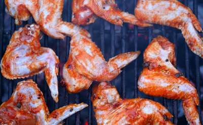 Smoked Barbecue Chicken Wings on a Pellet Grill