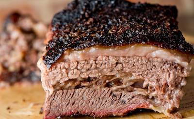 Texas-Style Salt and Pepper Smoked Brisket