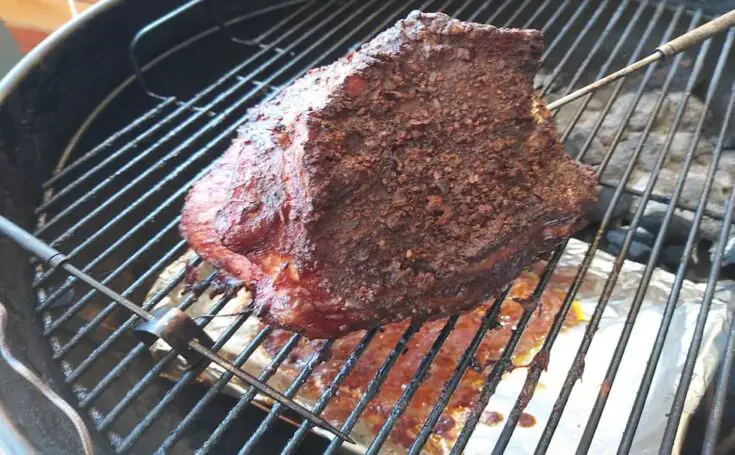 Pork Butt (shoulder) on a Weber Kettle