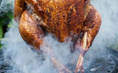 Smoked Turkey On A Weber Kettle